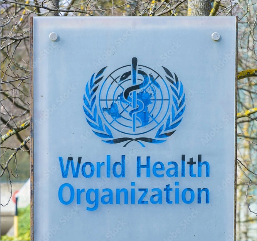 World Health Organization Sign