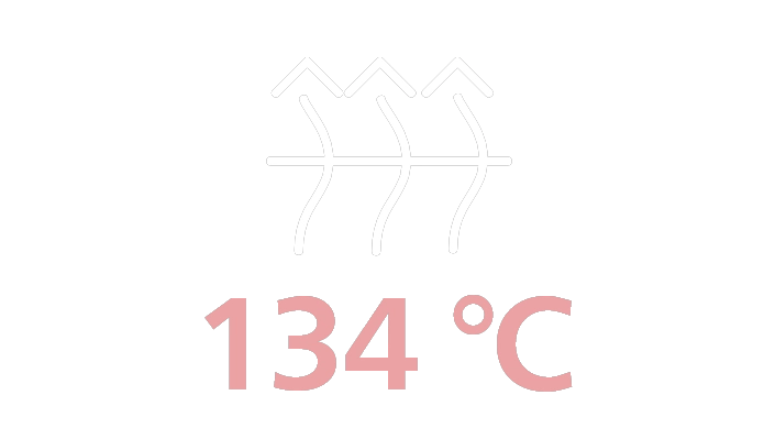 134 degrees