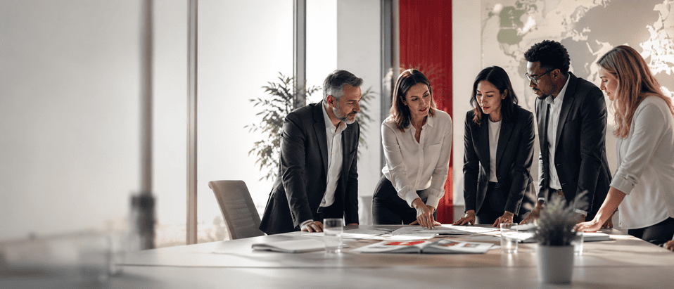 OPHARDT team in a meeting